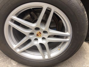 原廠保時(shí)捷Macan輪轂蓋彩標(biāo)轉(zhuǎn)讓，四個(gè)一套，車友福利